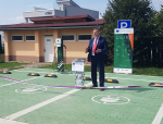 Ing. Závacký po úvodných slovách predstavil výsledky slovenského partnera projektu